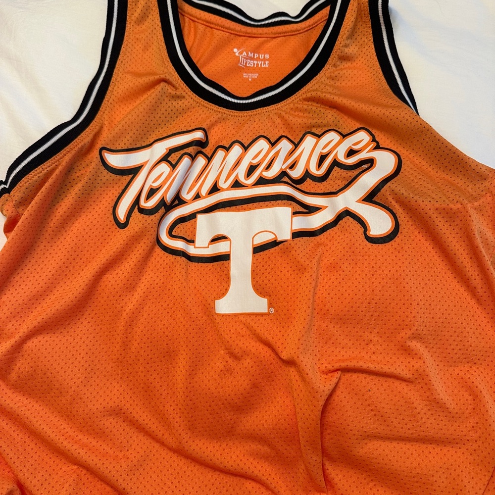 Campus Hustle Orange Tennessee Tank Top